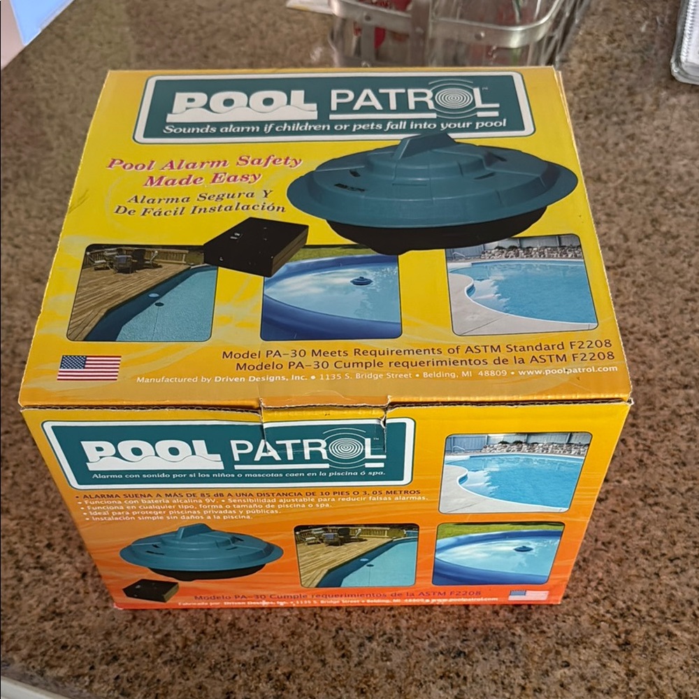 Pool Patrol Pool Alarm - Blue